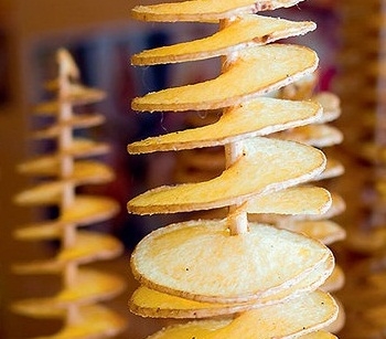 Картофельные чипсы на палочке - «Закуски»
