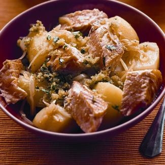 Рагу из семги с картофелем - «Второе блюдо»