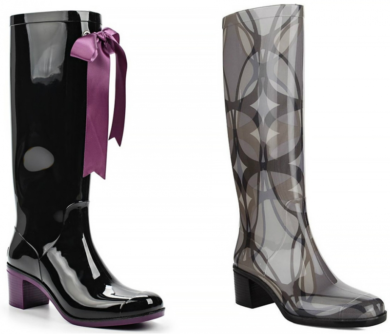 1. Классические резиновые сапоги - «Мода»