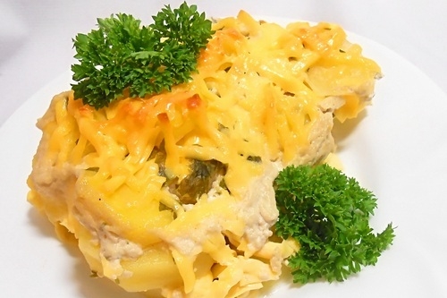 Картофельный гратен с сыром по-французски - «Второе блюдо»
