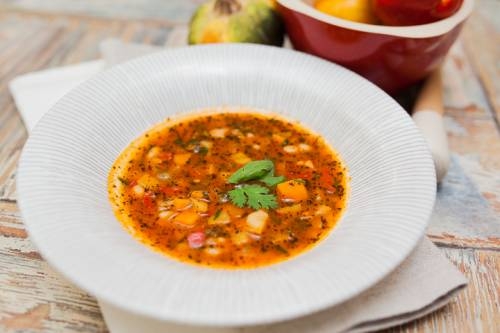 Болгарский суп «Боб чорба - «Первое блюдо»