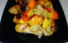 Курица с апельсинами в духовке - «Кулинарные видео рецепты»
