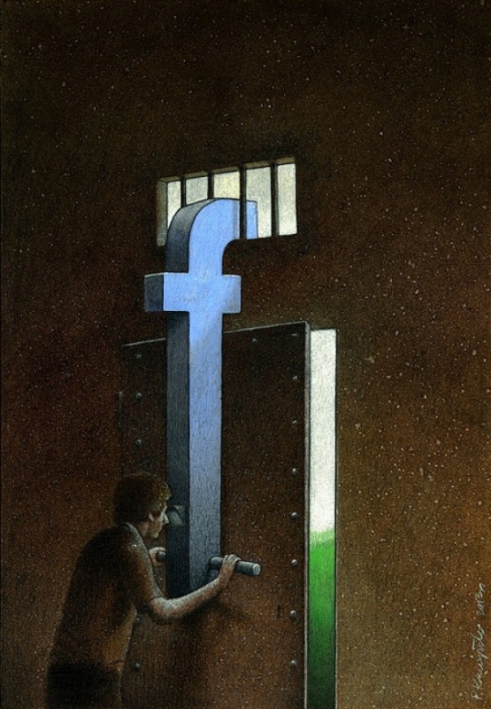 Вся правда о «Фейсбуке» от карикатуриста Павла Кучински