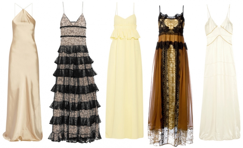 Вечерние платья с вырезами - «Мода»