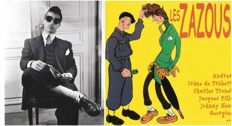 Французские зазу - «Мода»