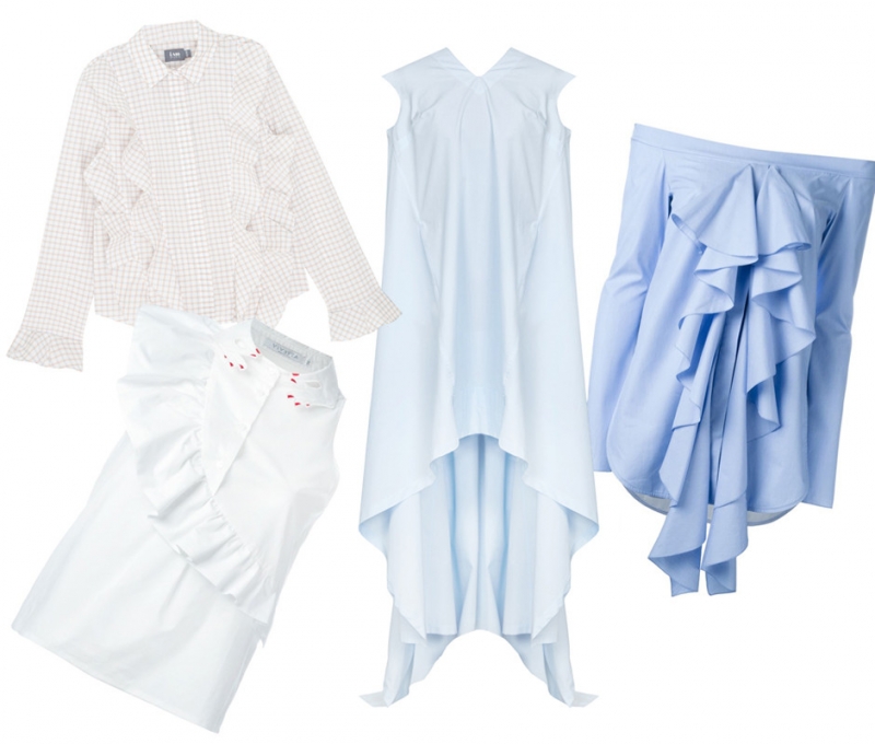 Воланы и оборки - «Мода»