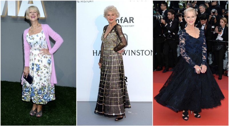 Хелен Мирен, 70 лет - «Мода»