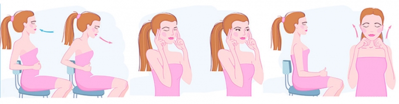 Антивозрастная гимнастика для лица Payot - «Красота»