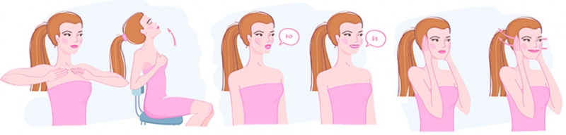 Антивозрастная гимнастика для лица Payot - «Красота»