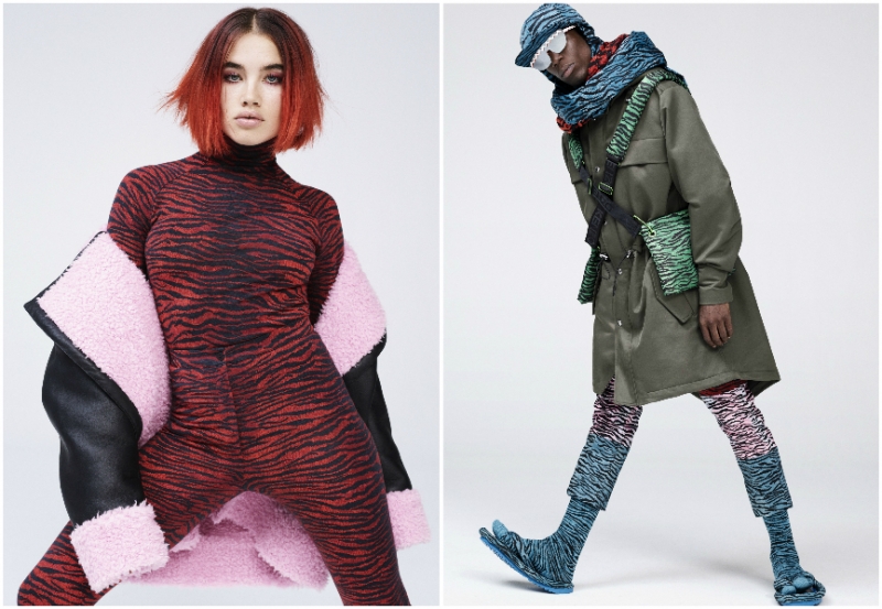 Первые образы из коллаборации H&M и Kenzo  - «Мода»