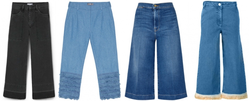 Обрезанные джинсы - «Мода»