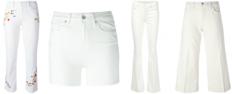 Обрезанные джинсы - «Мода»