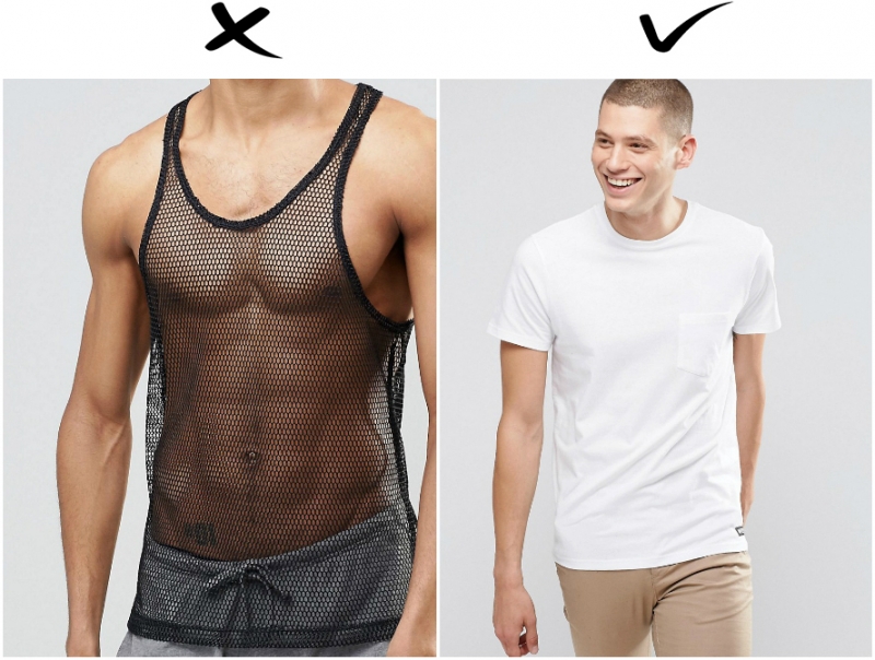 Сетчатые майки и другие способы обнажиться - «Мода»