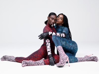 Тигриные полоски, яркие цвета и леггинсы: H&M представил первые образы из коллаборации с Kenzo - Мода - Леди Mail.Ru - «Мода»