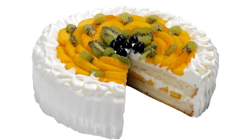 Торт с фруктами  - «Видео советы»