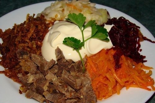 Классический «Дагестанский» салат - «Закуски»