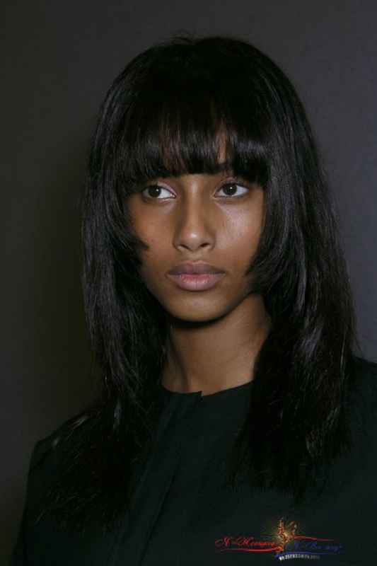 Модные челки 2016: фото стильных укладок с подиумов