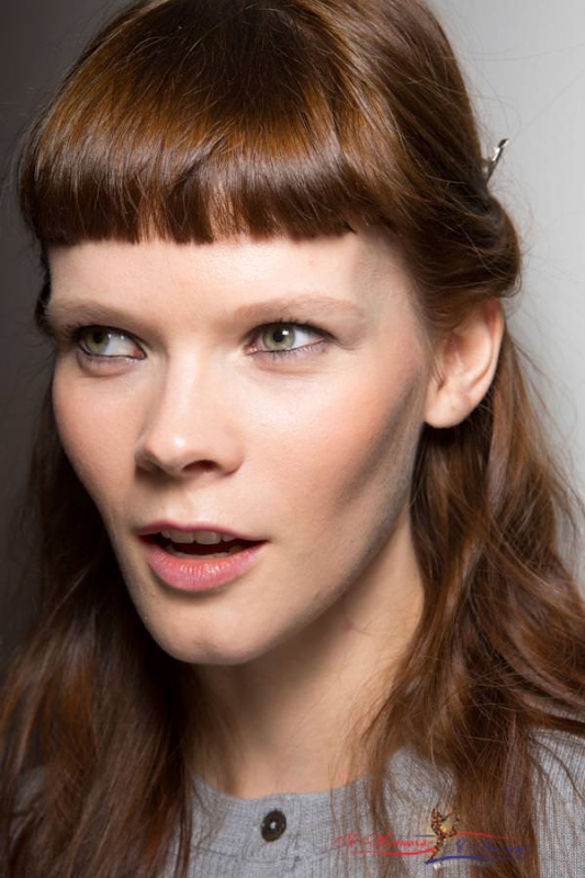 Модные челки 2016: фото стильных укладок с подиумов