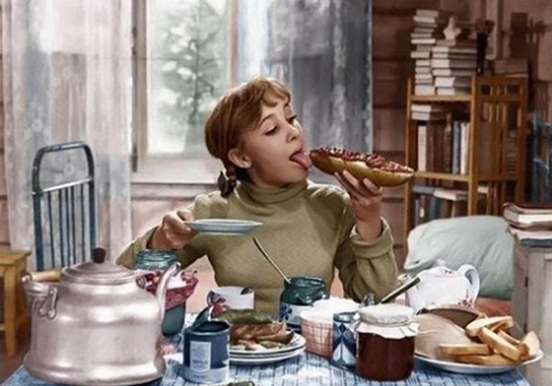 Зависимость от сладкой и жирной еды - «Любовь»