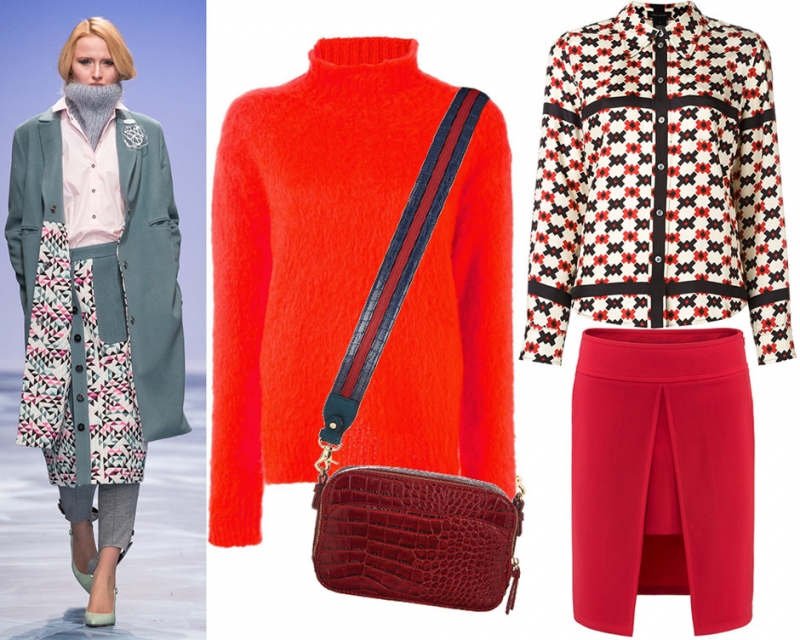 Брюки со штрипками и платья - «Мода»