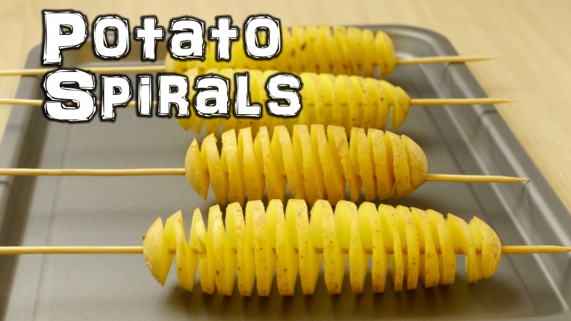 Spiral Potato - Chip on a Stick Life Hacks  - «Видео советы»