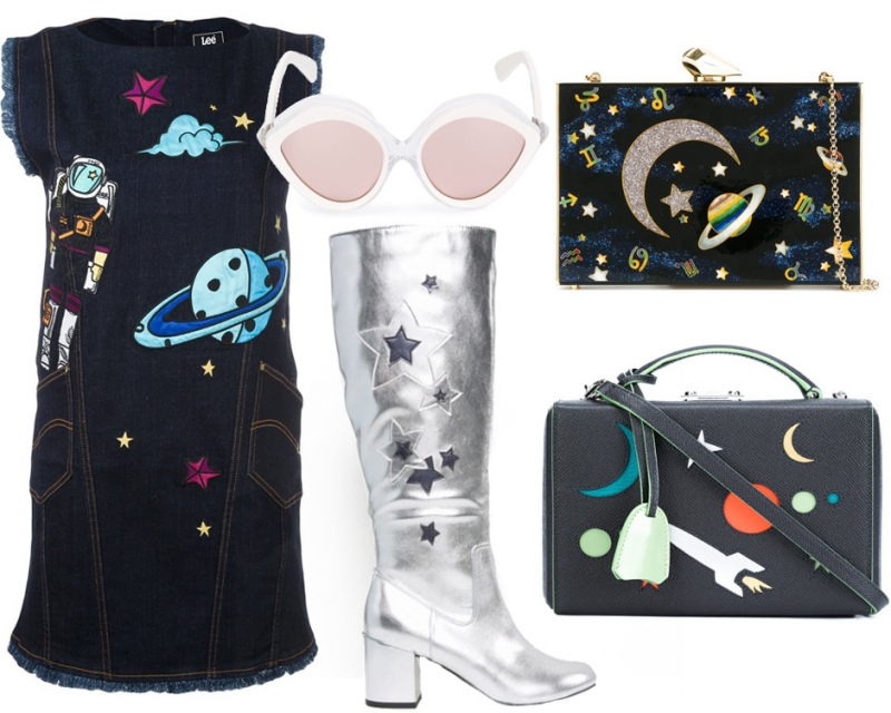 Как менялась мода на космос: от футуризма до наших дней - Мода - Леди Mail.Ru - «Мода»