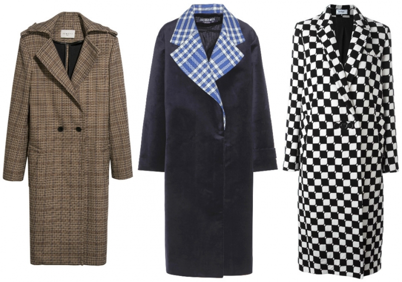 Однобортные пальто - «Мода»