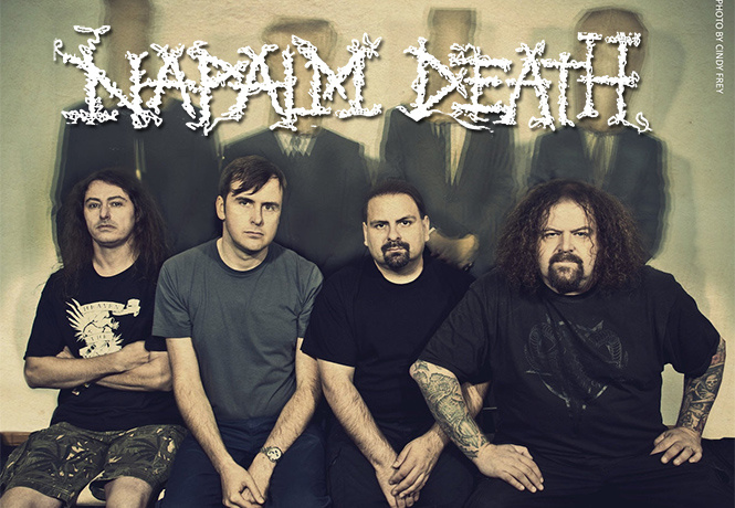 5 причин заглянуть на огонёк группы Napalm Death