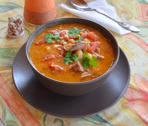 Харира - африканский утренний суп - «Первое блюдо»
