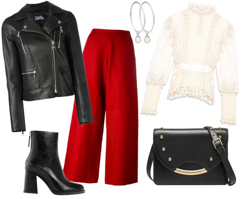 С блузой в викторианском стиле - «Мода»