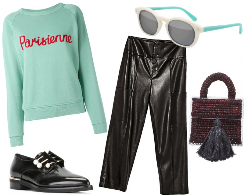 С блузой в викторианском стиле - «Мода»