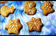 Рецепт новогоднего печенья с глазурью - «Кулинарные видео рецепты»