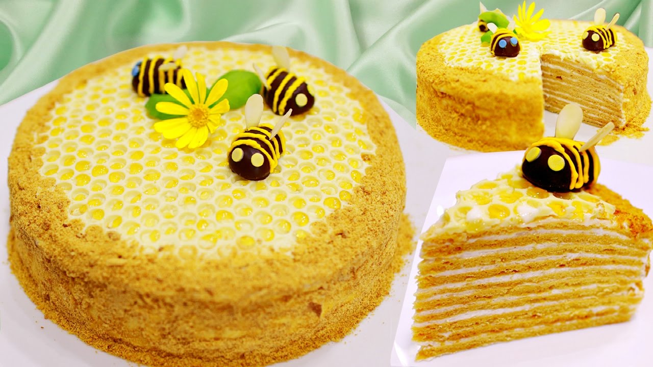 Торты с изображением пчелки