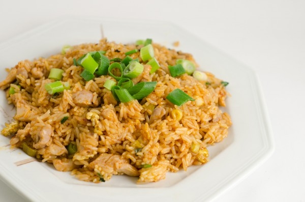 Жареный рис с курицей - «Второе блюдо»