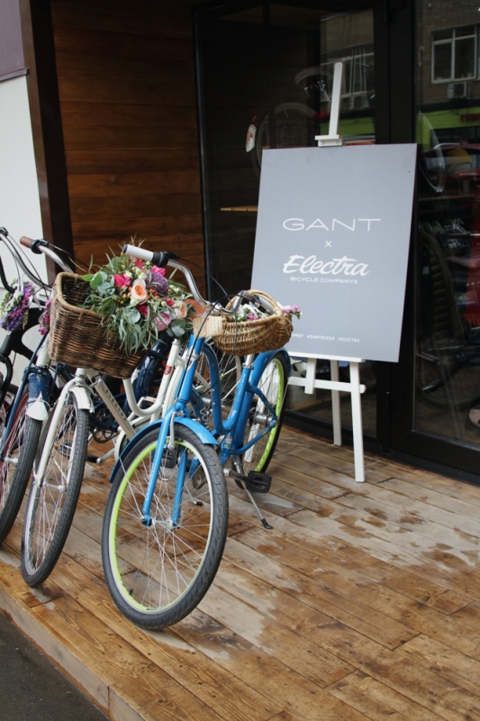 Велолето с Gant и Electra: совместное мероприятие брендов в Artplay