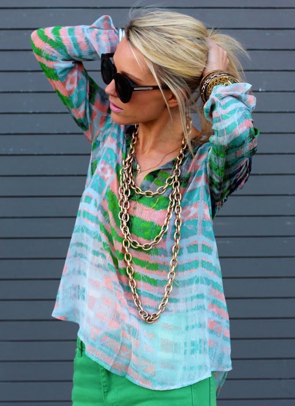 Эффектные сочетания ярких цветов - «Стиль жизни»