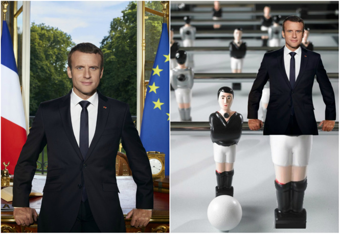 Лучшие фотожабы на президента Франции Эммануэля Макрона!