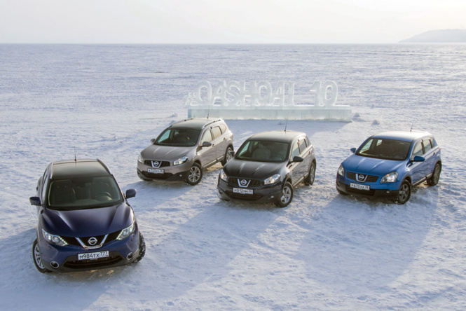 Nissan Qashqai: 10 лет в России