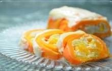 Морковный рулет - «Кулинарные видео рецепты»