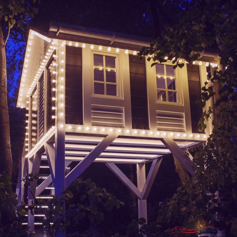 «Это же коттедж!»: Ирена Понарошку похвалилась домиком не дереве - «Дети»