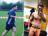 120-килограммовый британец похудел до размера S и превратился в атлета - «Про жизнь»