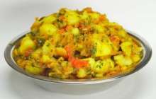 Картофель по-бомбейски. Индийская кухня. - «Кулинарные видео рецепты»