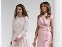 Мелания Трамп и королева Рания вышли в свет в похожих нарядах - «Я как Звезда»