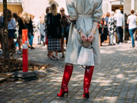 Шок-сенсация: сапоги по колено вернулись в моду - «Я и Мода»