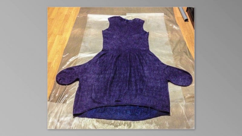 The Felted Dress' Creation Story  - «Видео советы»