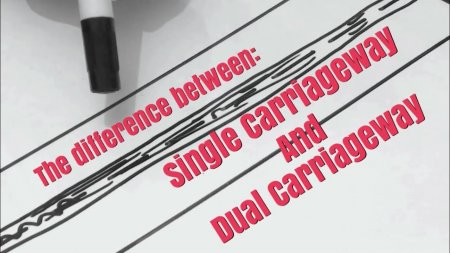 Difference between Single and Dual Carriageway!  - «Видео советы»