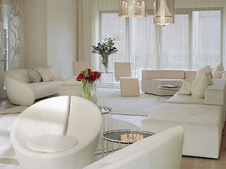 Белый цвет в интерьере квартиры, дома, дачи - «ДОМАШНИЙ ОЧАГ»