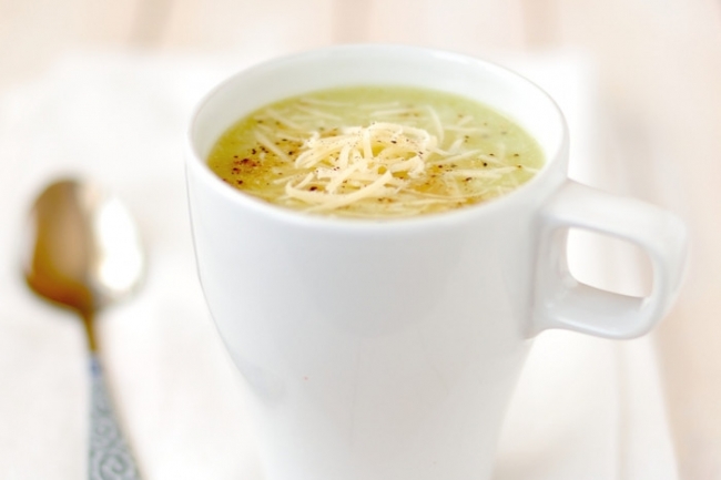 Картофельный крем-суп с брокколи и сыром - «Первое блюдо»