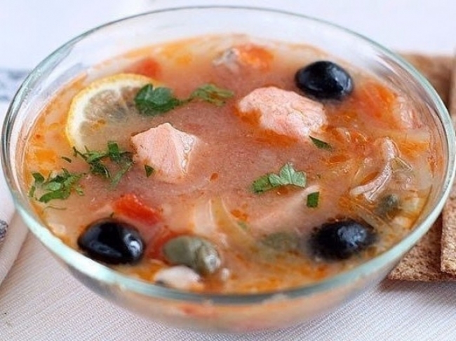 Рыбная солянка - «Первое блюдо»