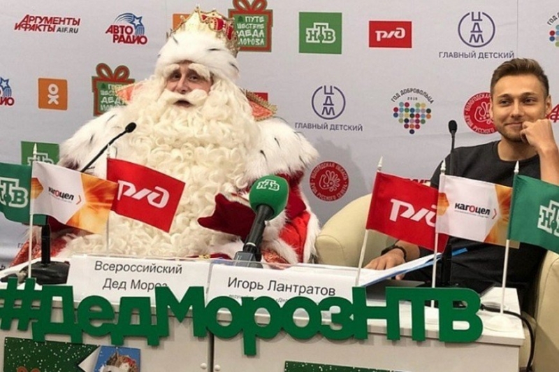 Кагоцел сопровождает Деда Мороза в его главном зимнем путешествии - «Я и Здоровье»